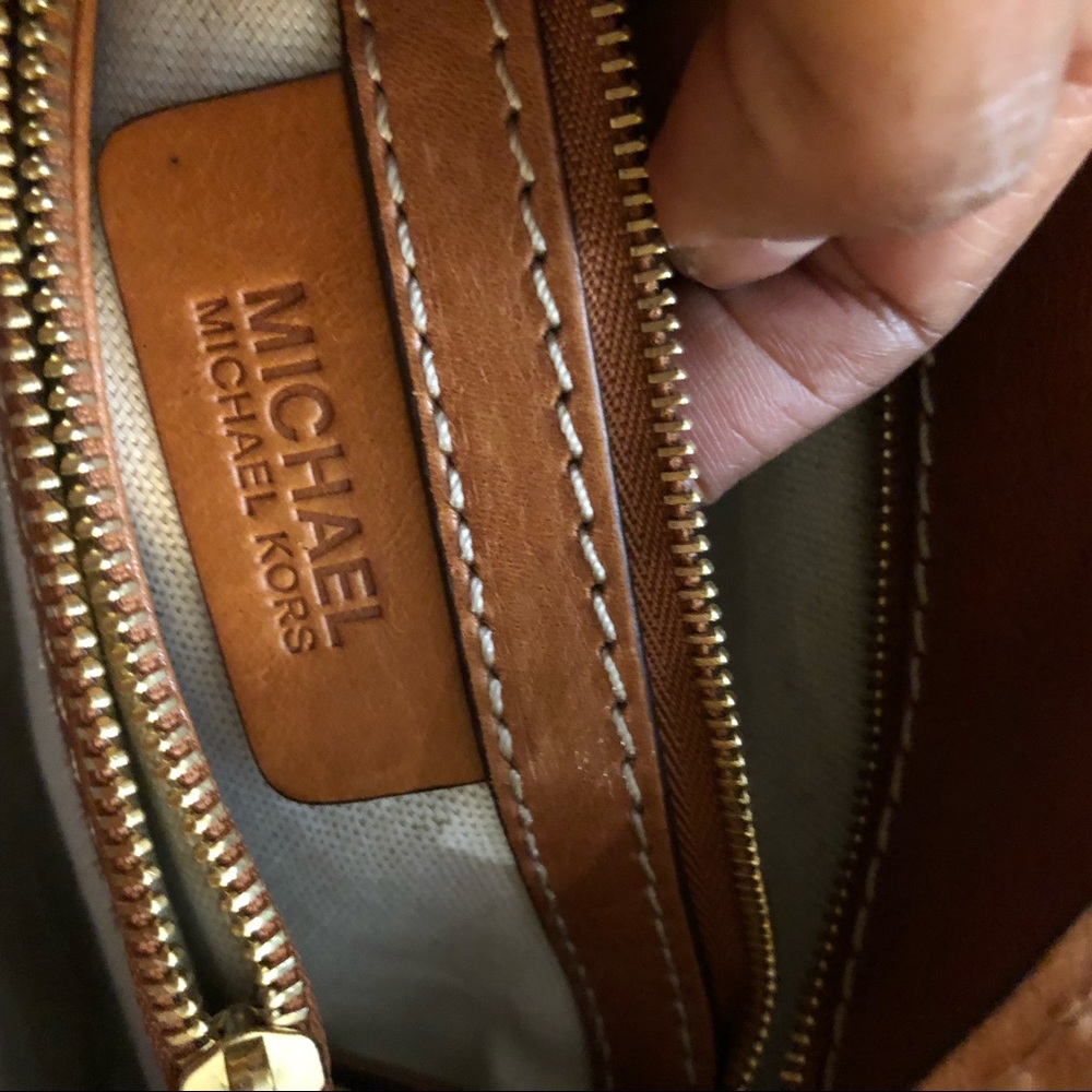 MICHAEL KORS LEATHER SHOULDER SMALL BAG - Picture 7 of 8